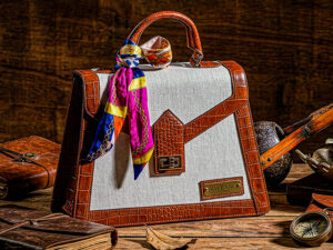 NHB103_Zuri Croc Satchel